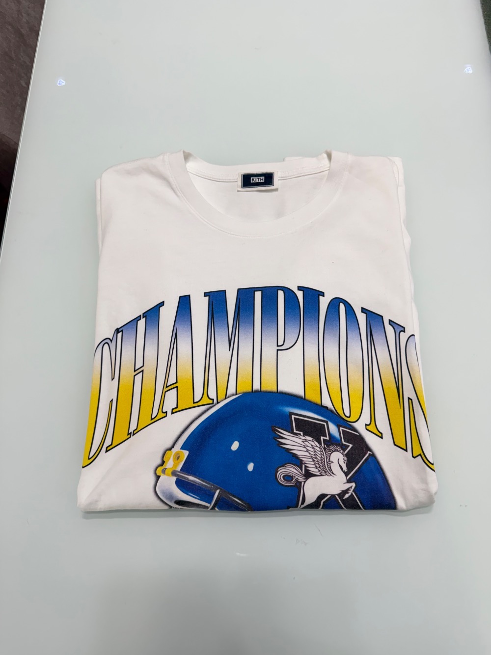 Camiseta Kith Champions White