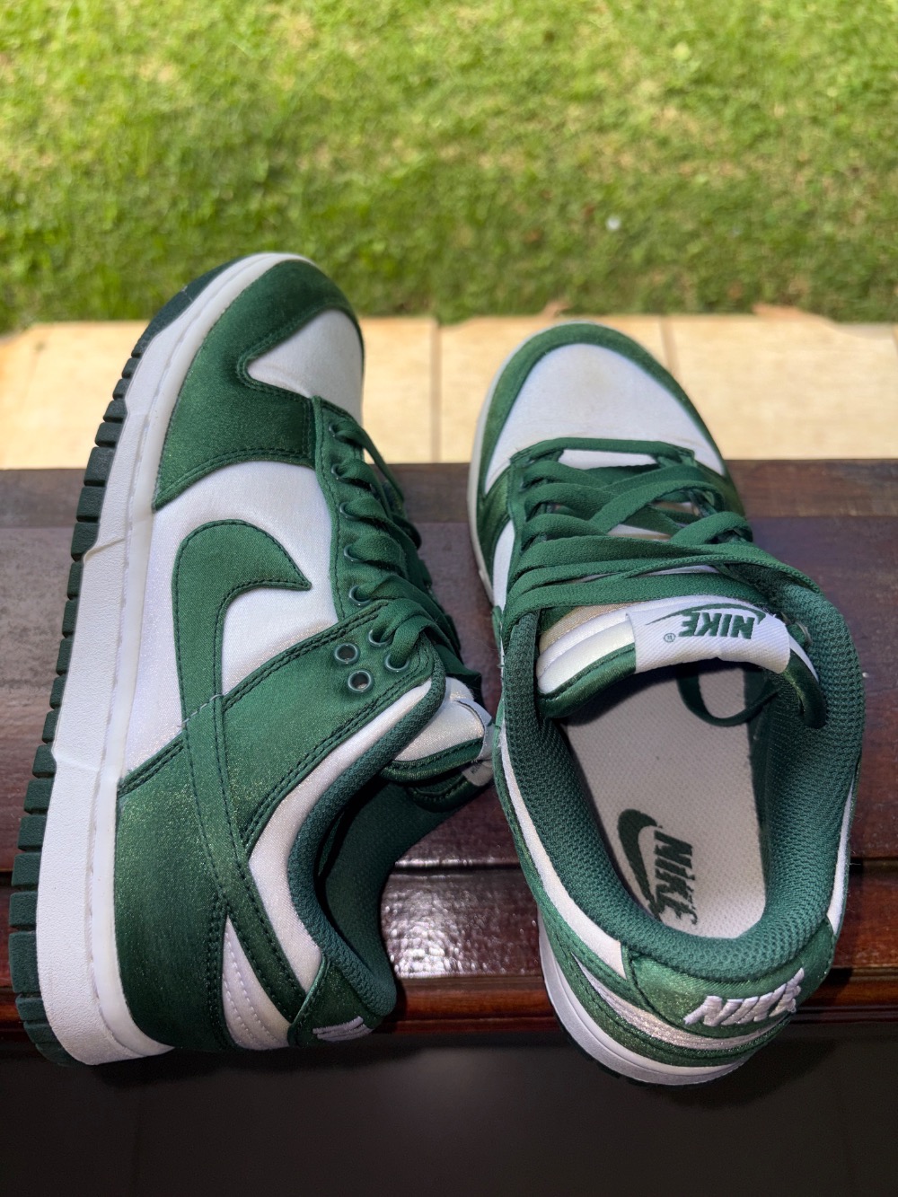 Nike Dunk Low Satin Green