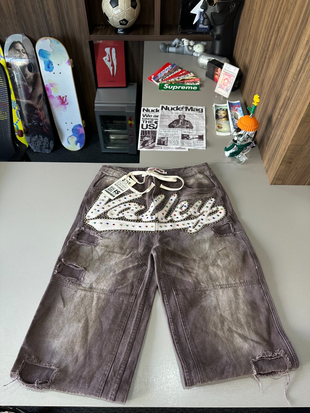 Calça Vale Lives Forever Fury Painter Cocoa Brown