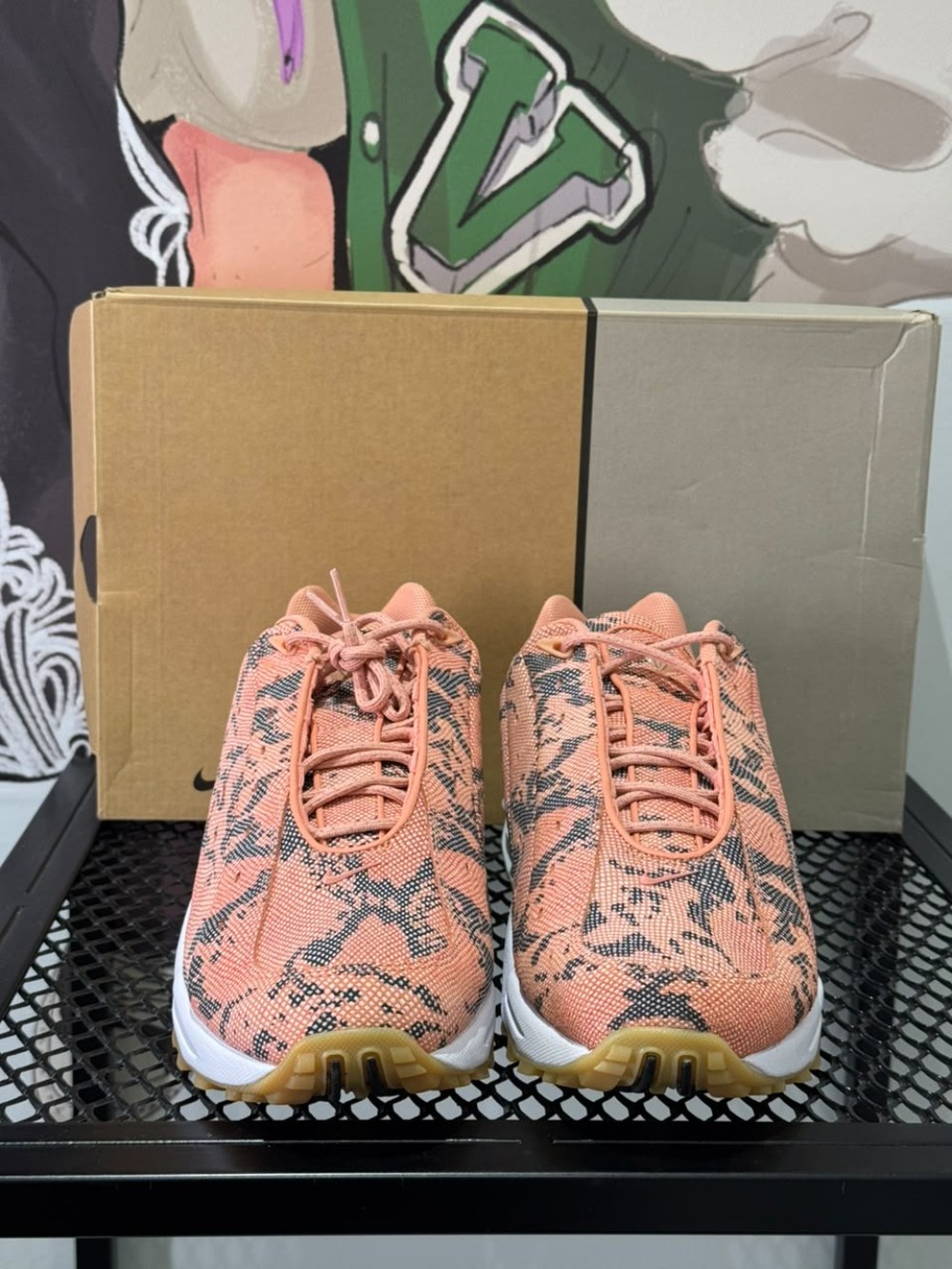NOCTA x Nike Hot Step Air Terra Snakeskin Pink Quartz — 43, Novo
