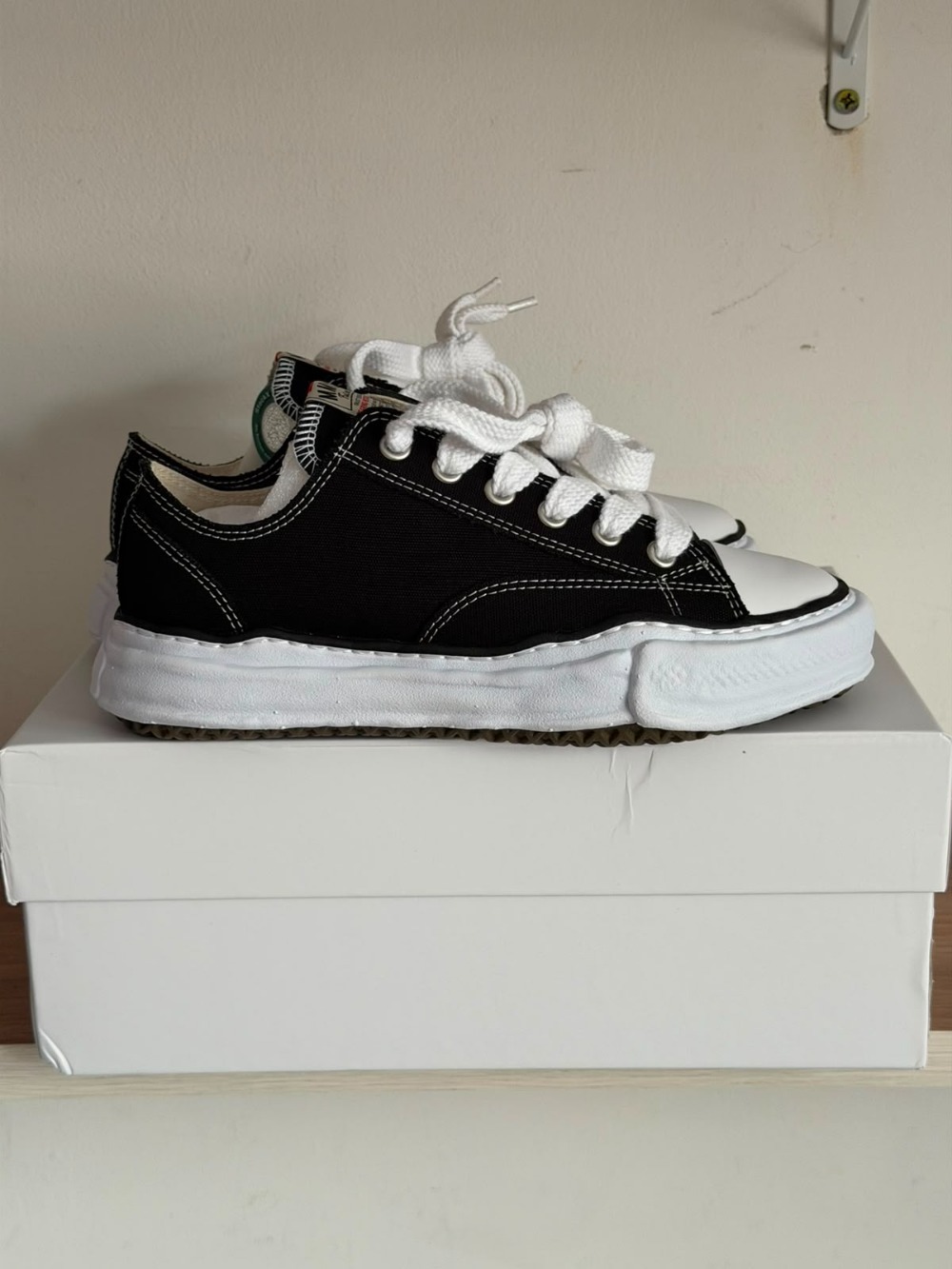 Mihara Yasuhiro Peterson OG Sole Canvas Low Black