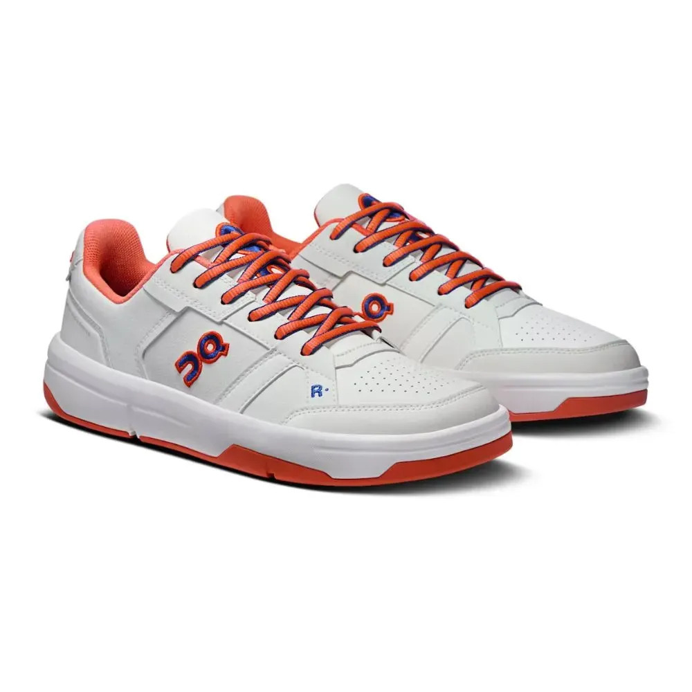 On Running The Roger Clubhouse Varsity White Flame Feminino