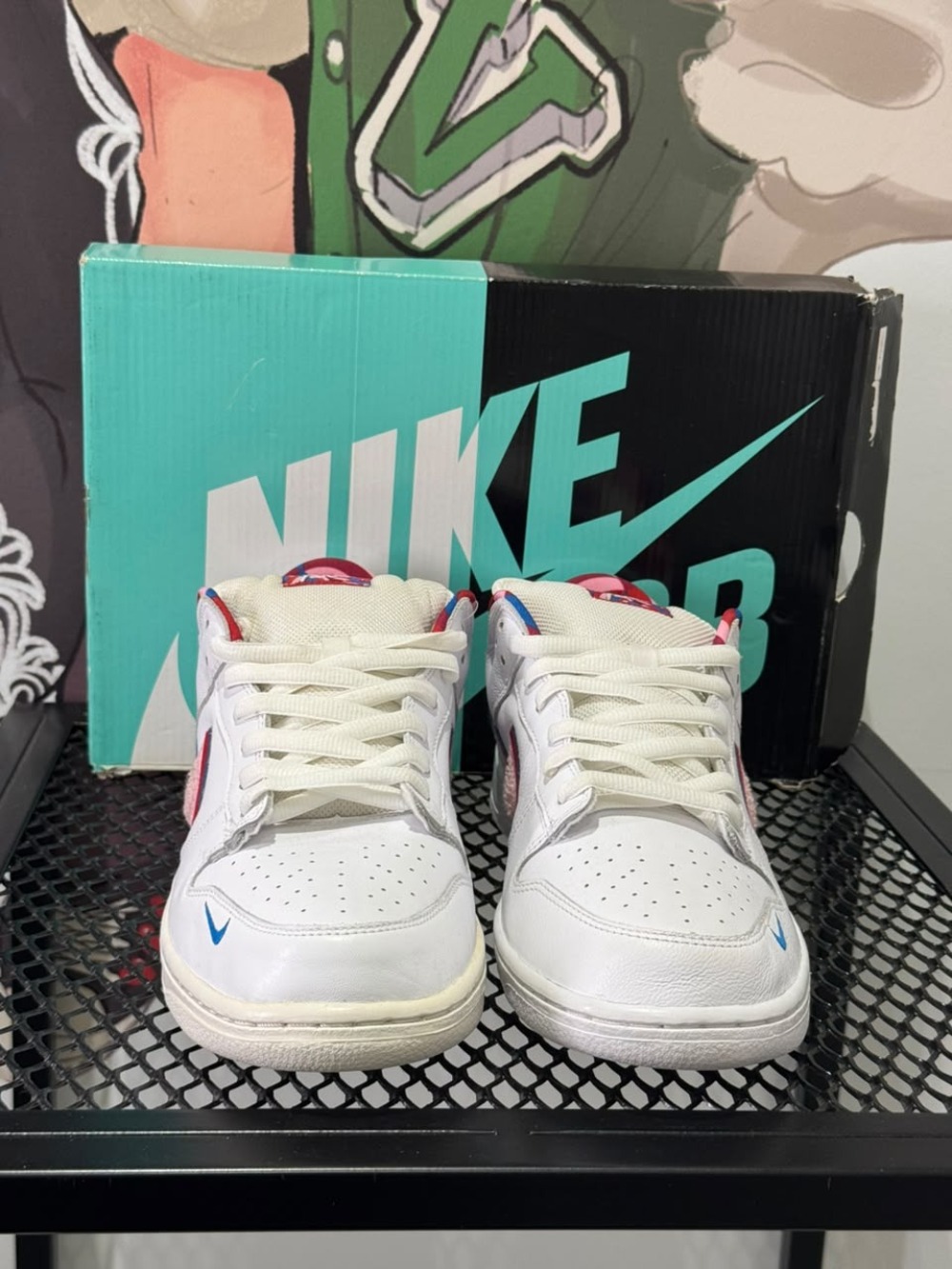 Parra x Nike SB Dunk Low White