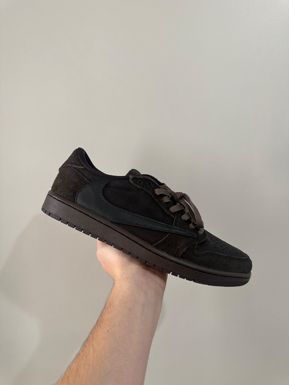 Travis Scott x Air Jordan 1 Low OG SP Velvet Brown