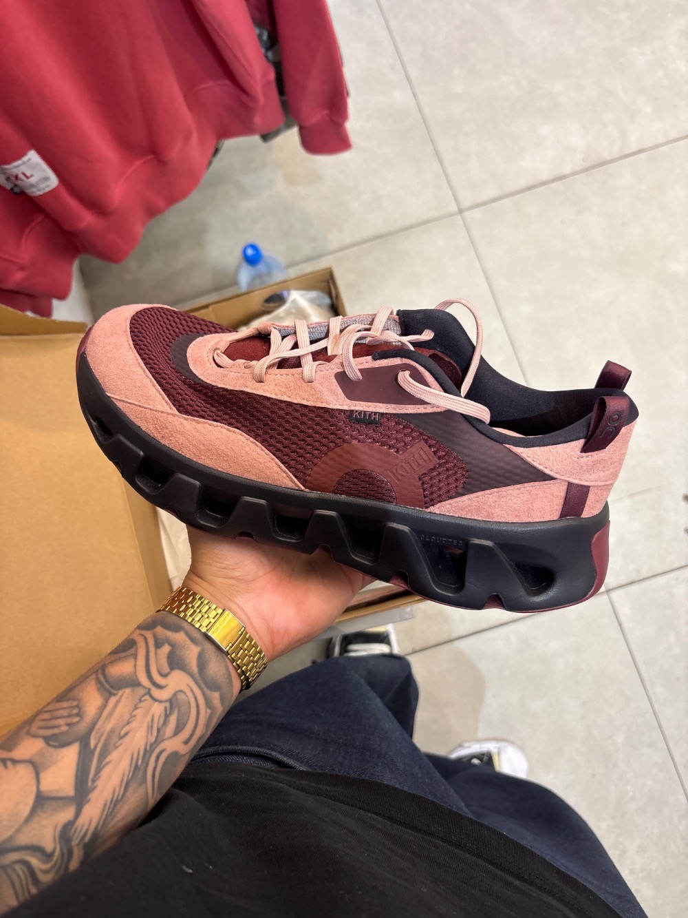 Kith x On Running K-Tech 2 Ruby Ox