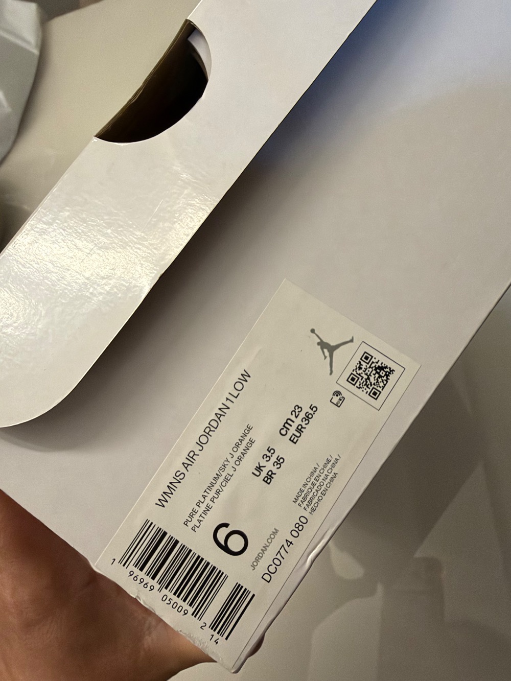 Air Jordan 1 Low Sky J Orange