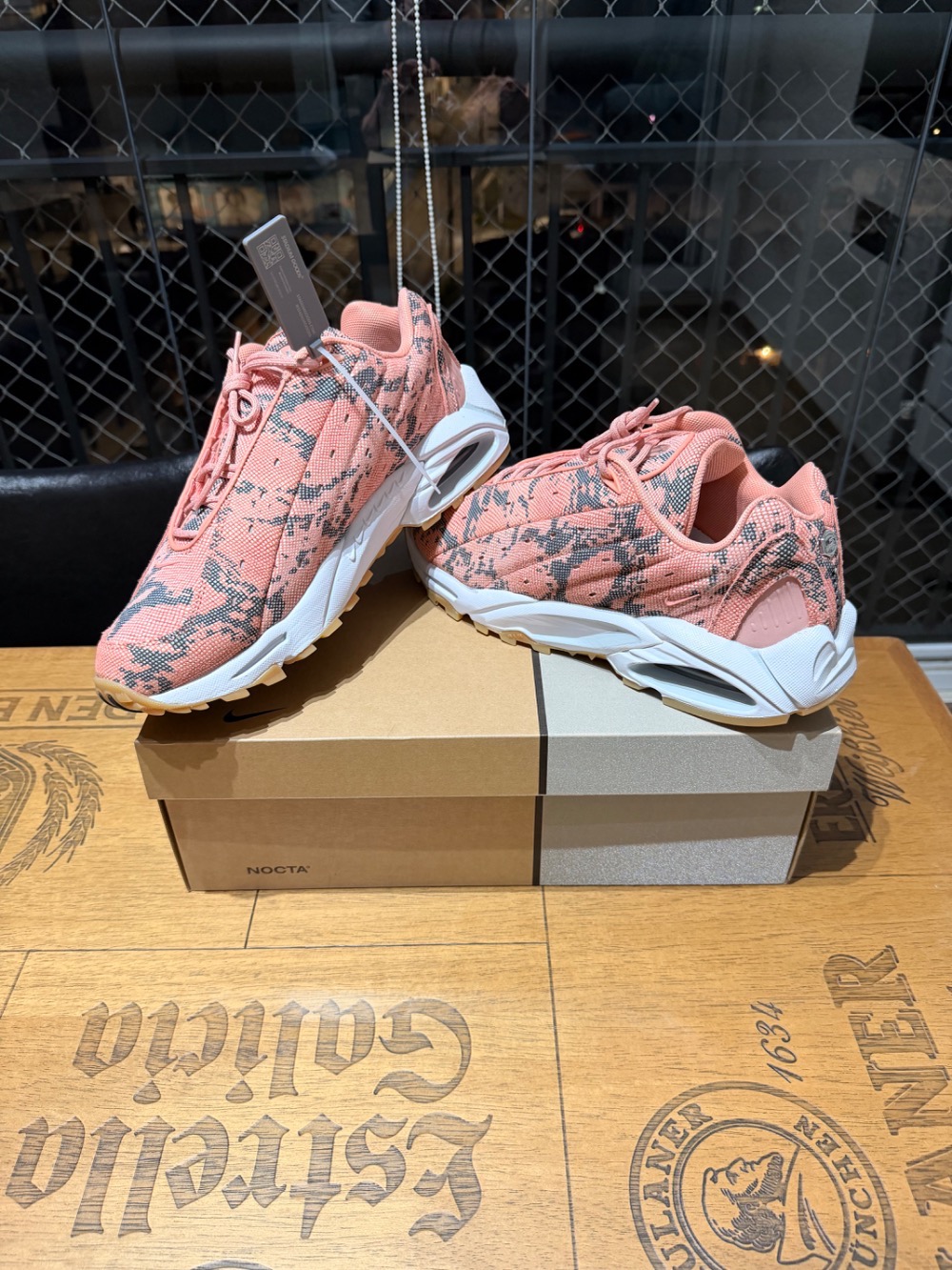 NOCTA x Nike Hot Step Air Terra Snakeskin Pink Quartz — 43.5, Novo