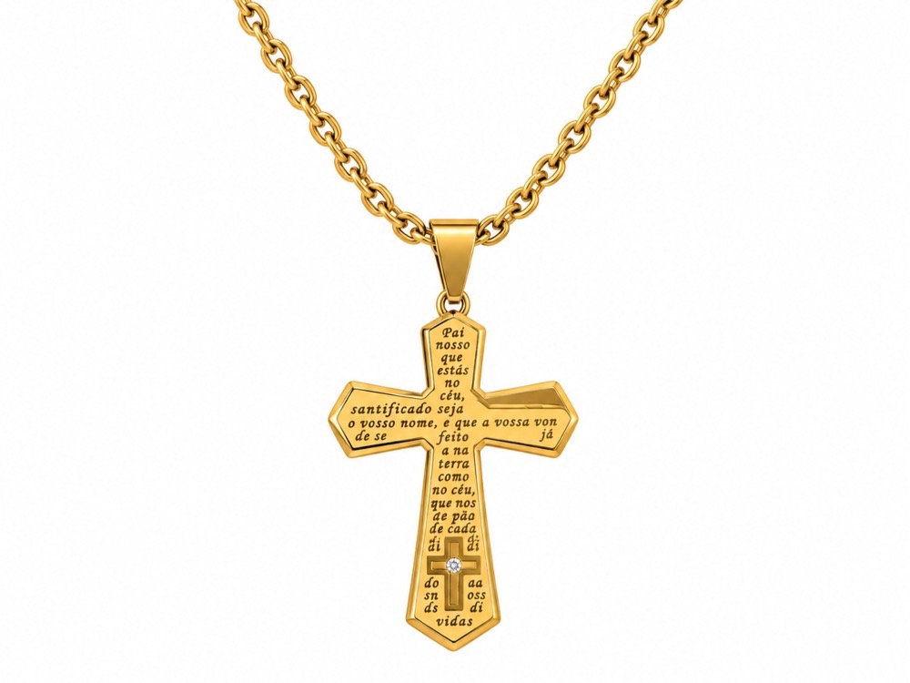 Corrente e Pingente “Main Prayer” - Casa Cinza Brasil