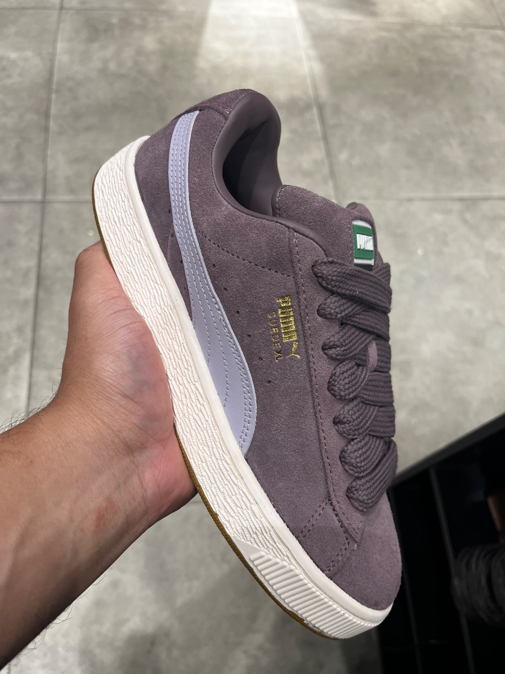 Puma Suede XL Raisin Warm White