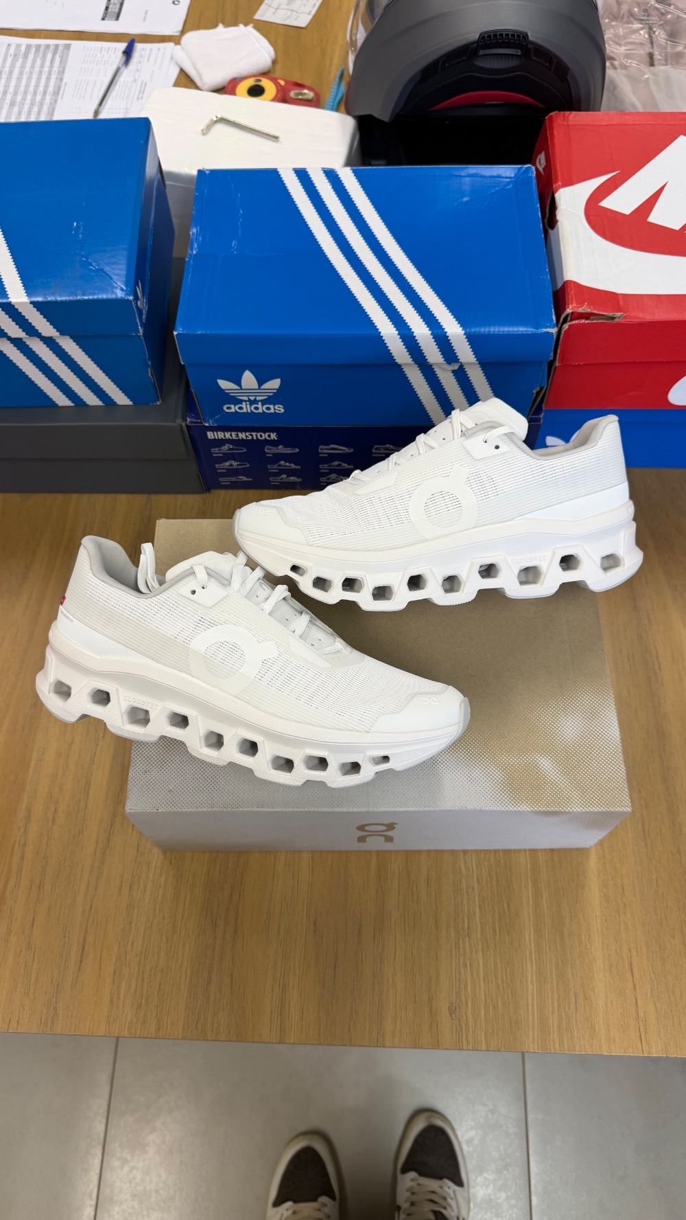 On Running Cloudmonster Void 1 White