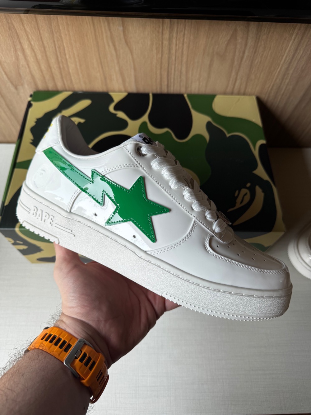 A Bathing Ape Bape Sta M2 White Purple