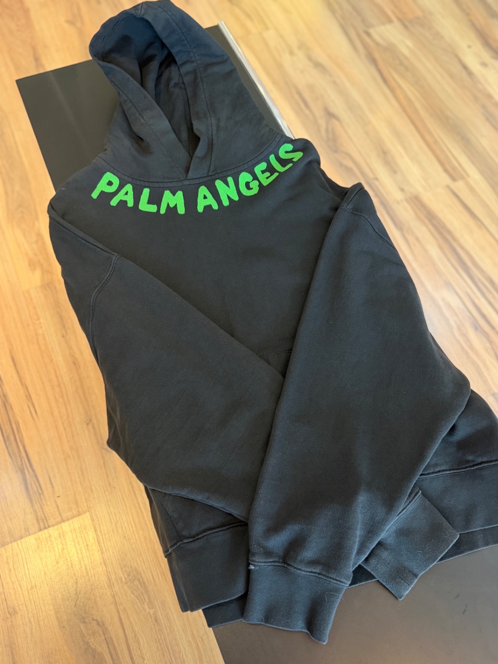Moletom Palm Angels Logo Black Green