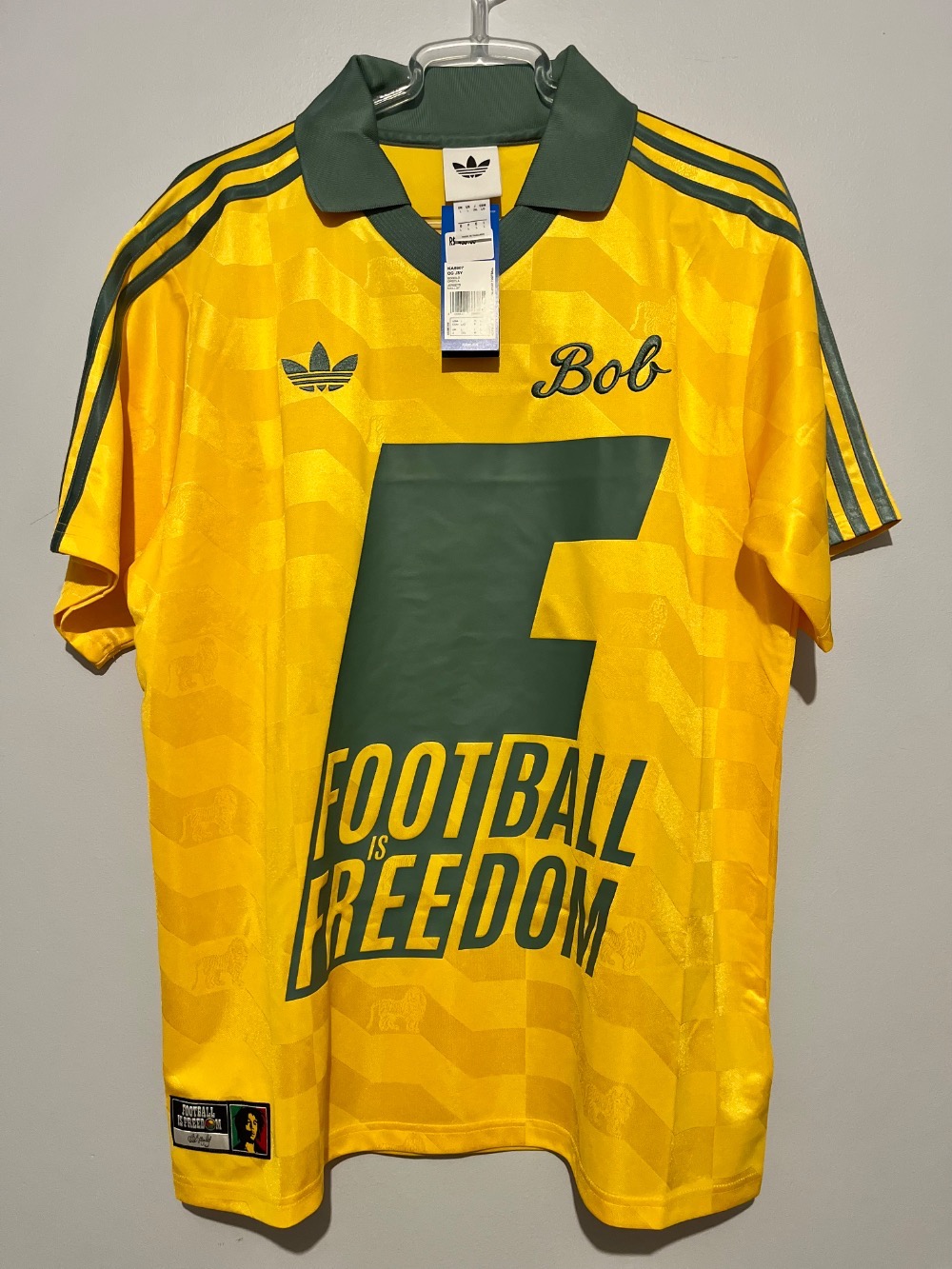 Bob Marley x adidas Camiseta Bold Gold