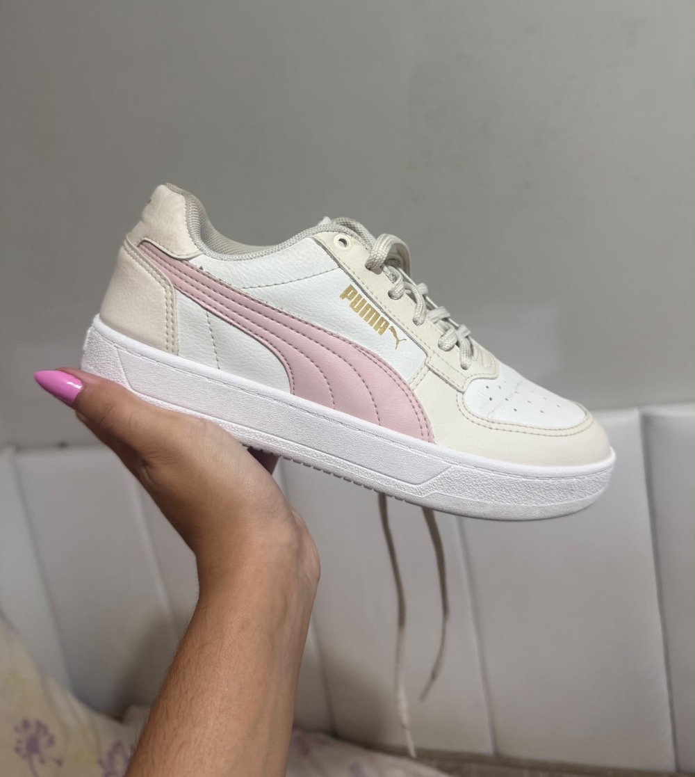 Tênis Puma Caven 2.0 BDP Feminino - Branco+Bege