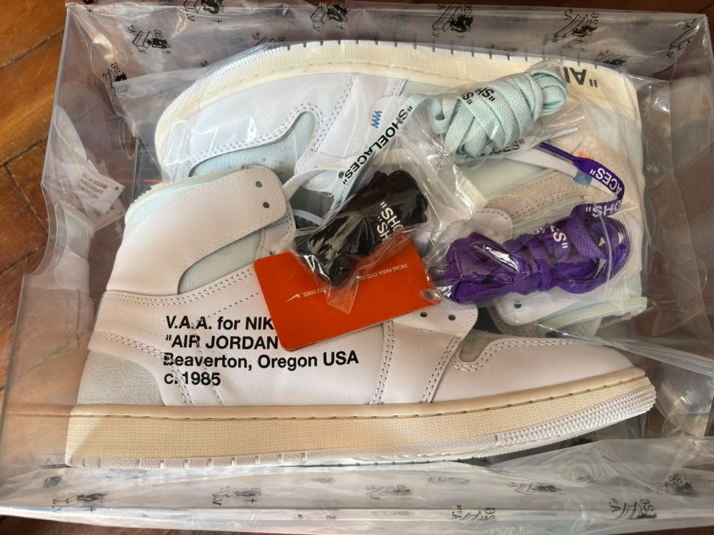 Virgil Abloh Archive x Air Jordan 1 High Retro Alaska (2026)