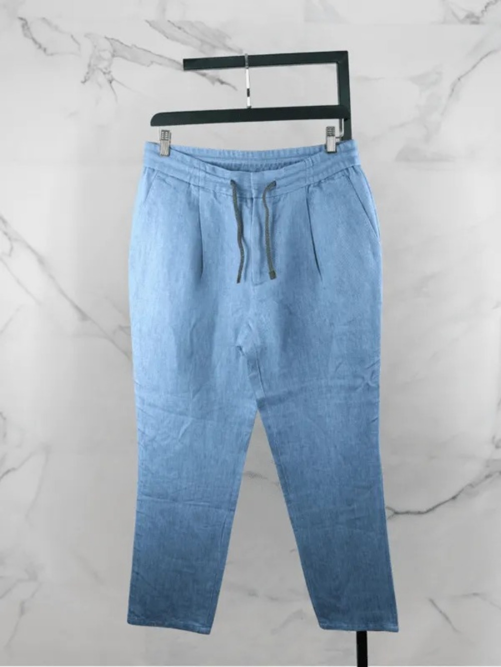 Calça Brunello Cucinelli Line Basic Azul