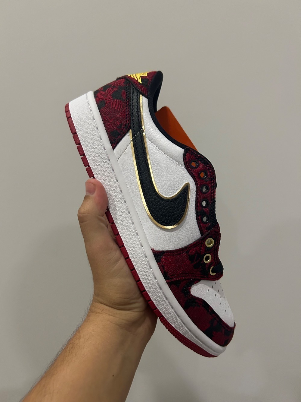 Air Jordan 1 Low Last Dance At The Garden Varsity Red