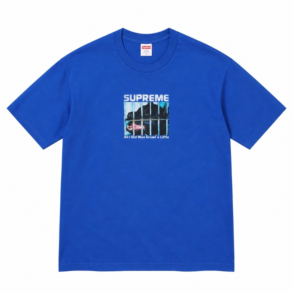 Camiseta Supreme Growl Royal FW26-W8
