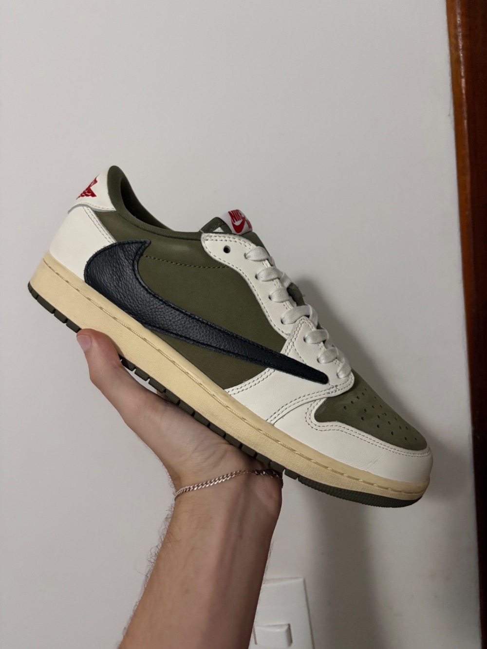 Travis Scott x Air Jordan 1 Low OG SP Medium Olive