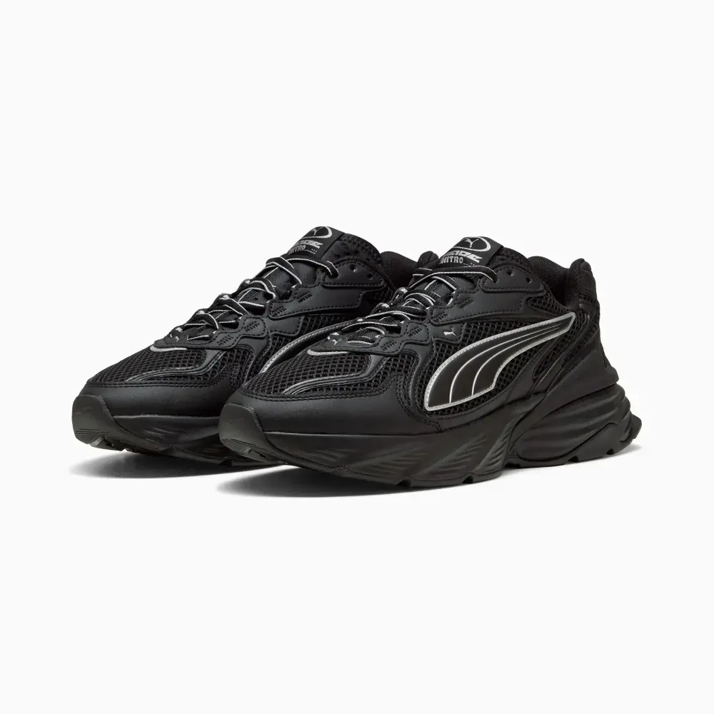 Puma Fade Black Silver
