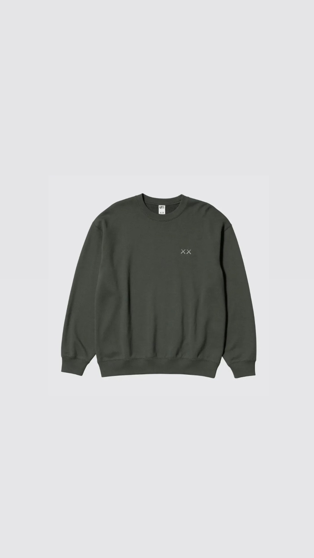 KAWS x Uniqlo Moletom Universe Earth Gray