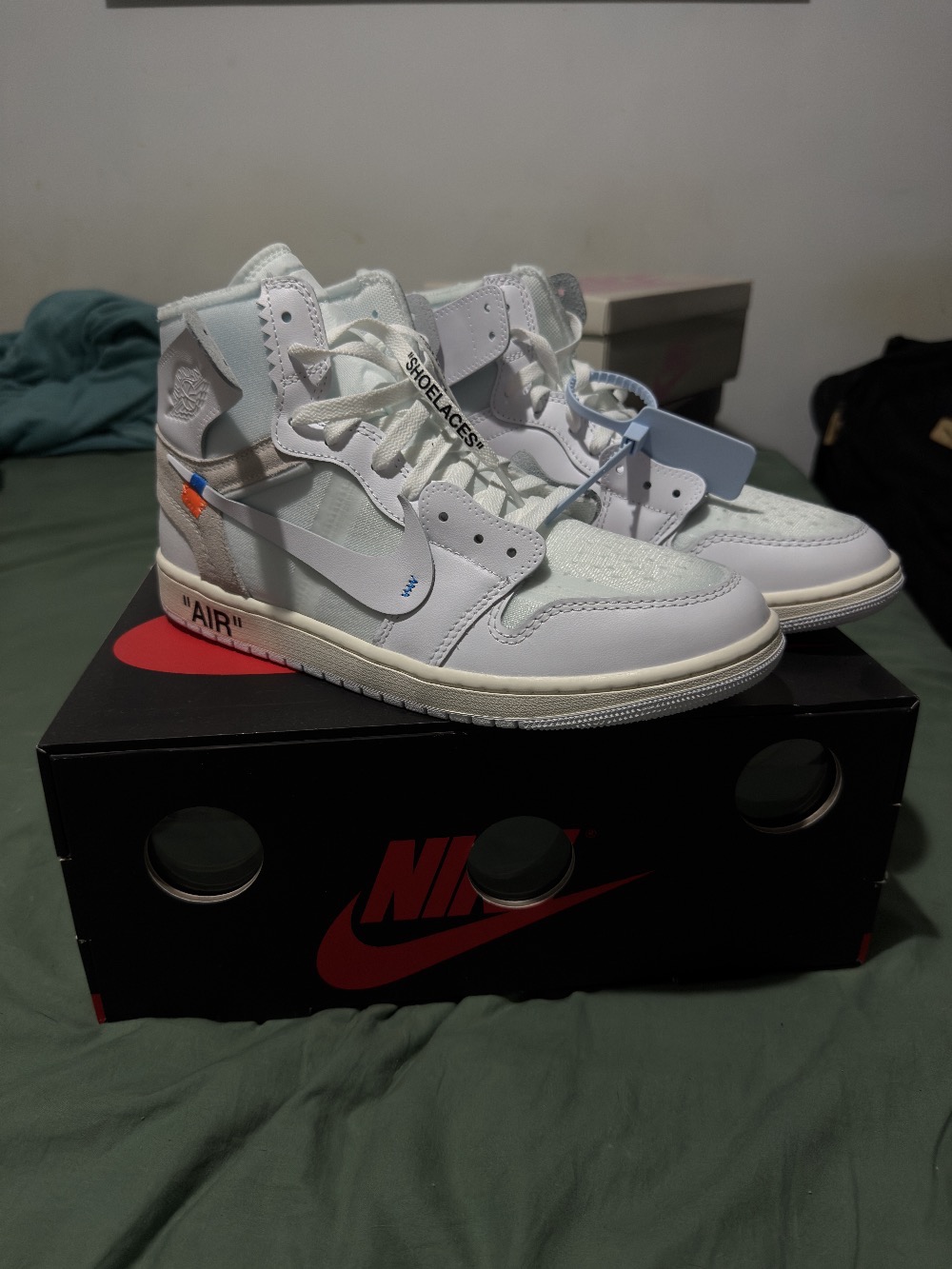 Virgil Abloh Archive x Air Jordan 1 High Retro Alaska (2026) — 43.5, Novo