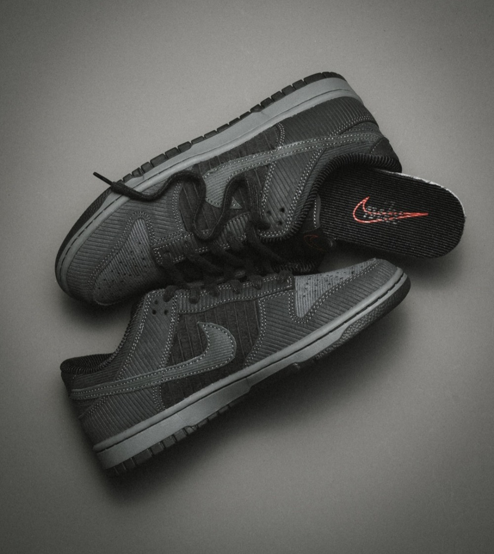 Nike Dunk Low Retro Premium Anthracite Black Iron Grey