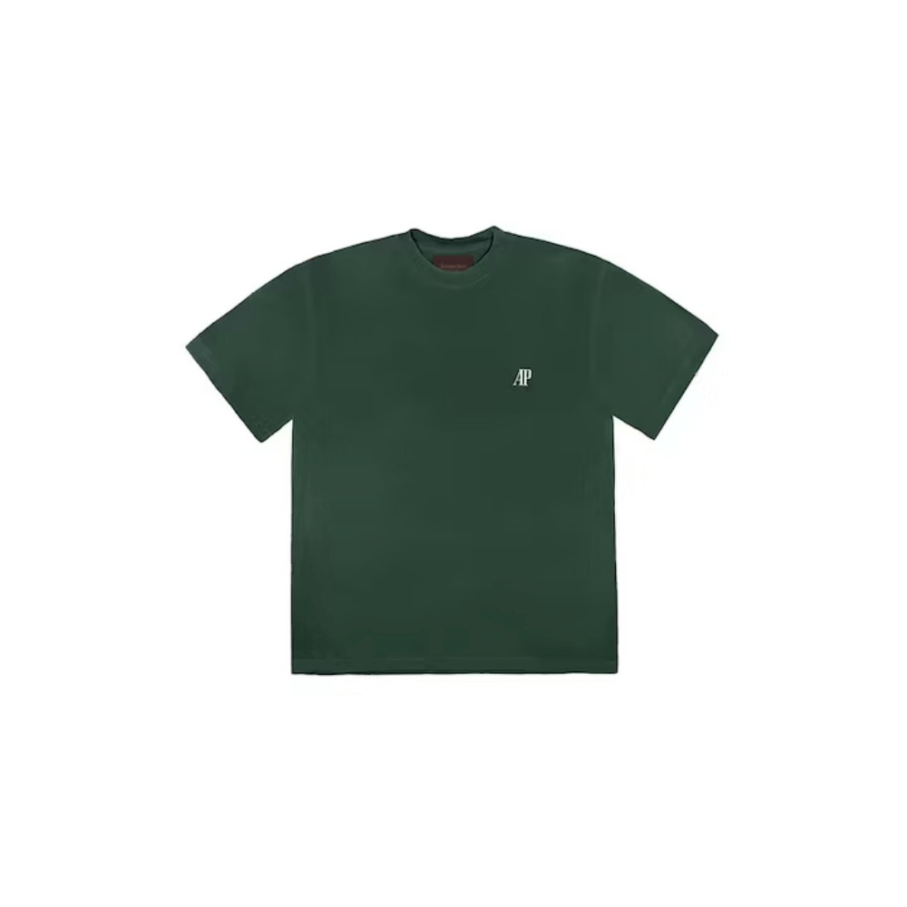 Audemars Piguet x Travis Scott Camiseta CJ Watch Face Green — P, Novo