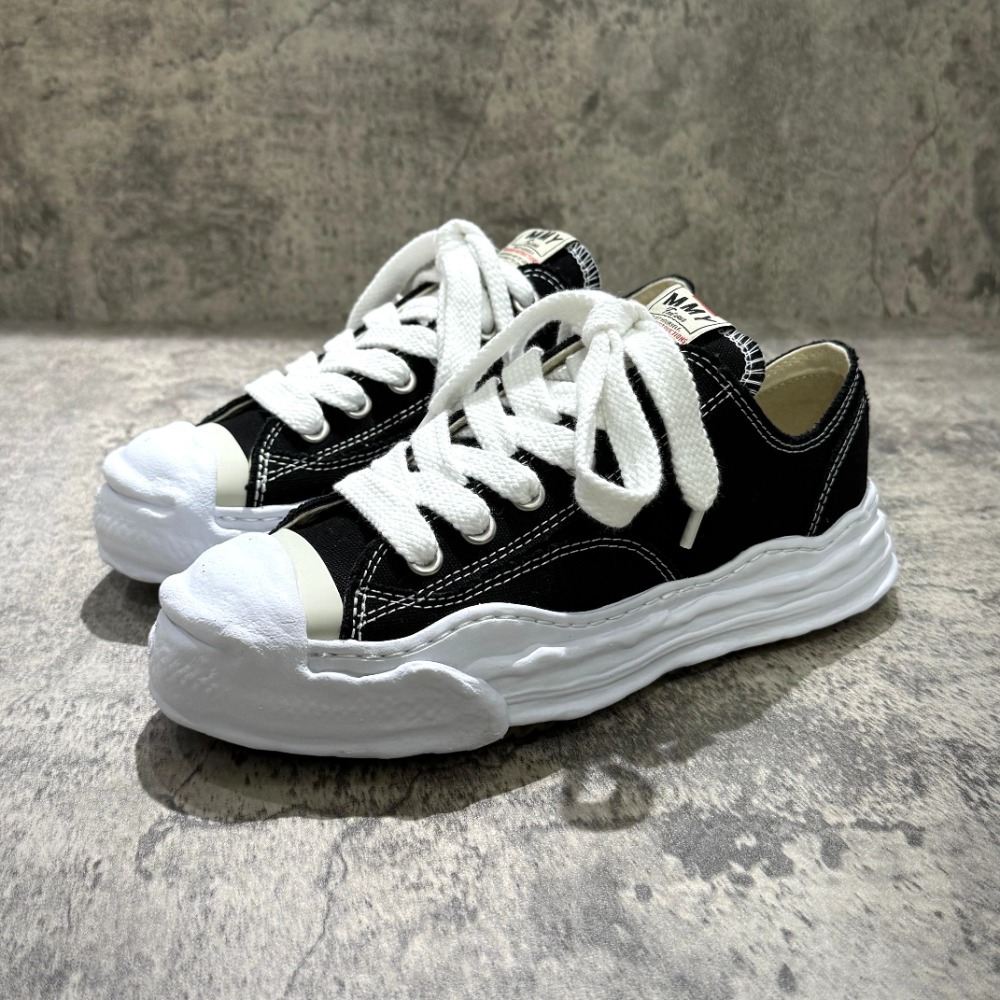Mihara Yasuhiro Hank OG Sole Canvas Low Black
