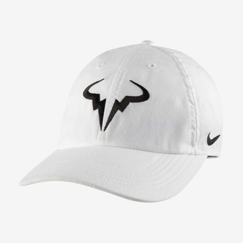 Boné Nike Court AeroBill Rafael Nadal H86 Branco 2017
