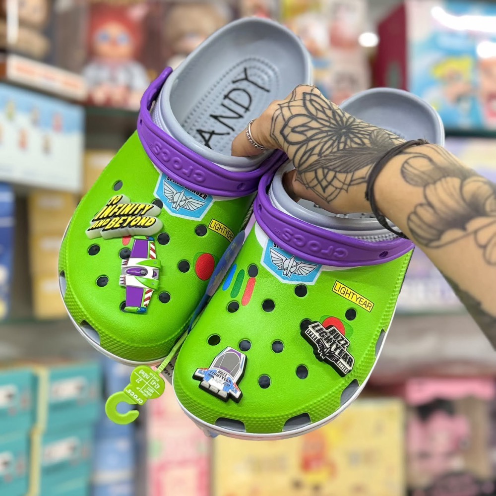 Toy Story x Crocs Classic Clog Buzz Lightyear Blue Grey