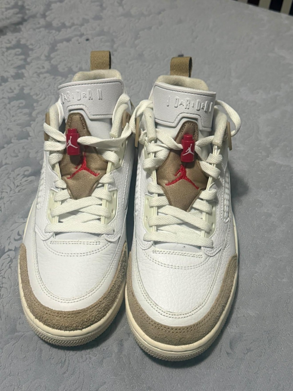 Air Jordan Spizike Low White Desert Camo