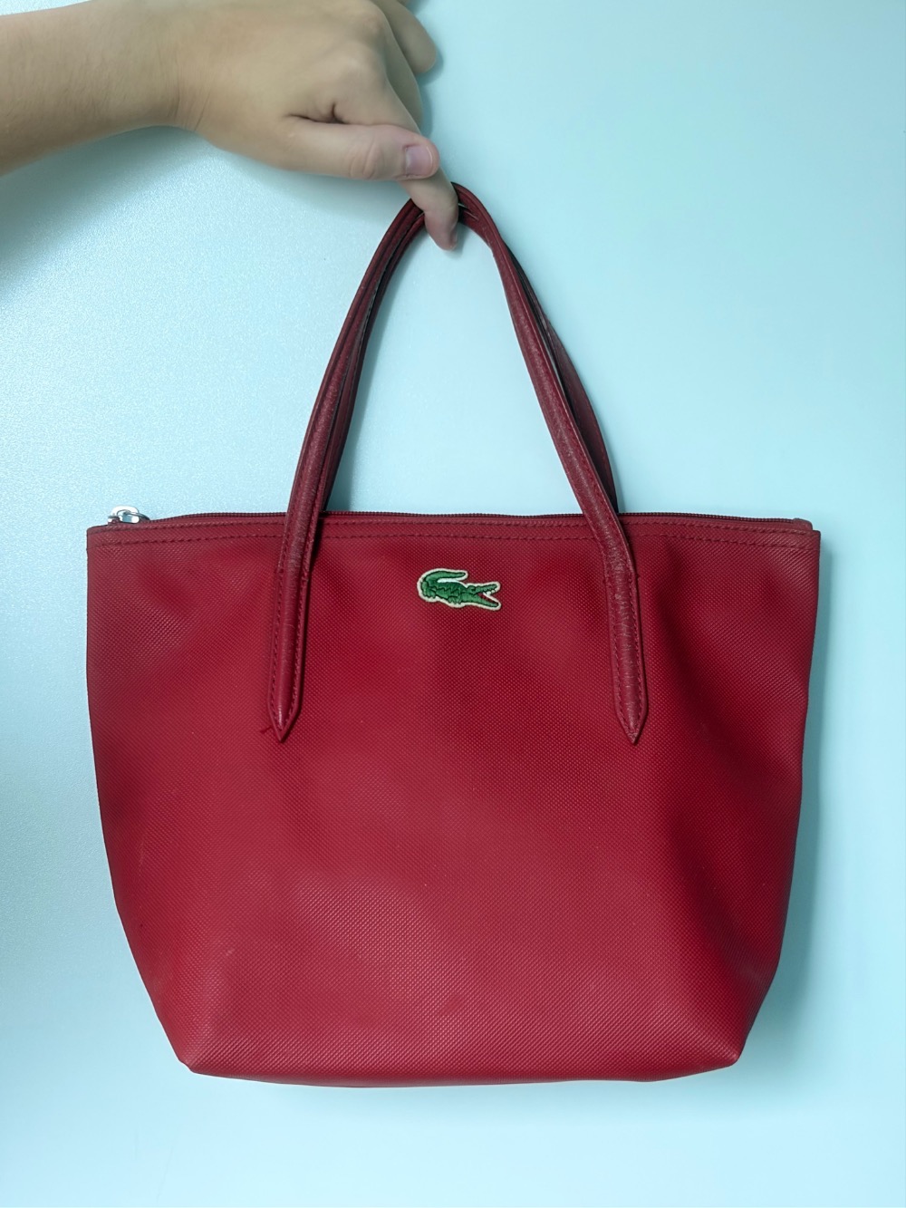 Bolsa Tote Lacoste Vermelha