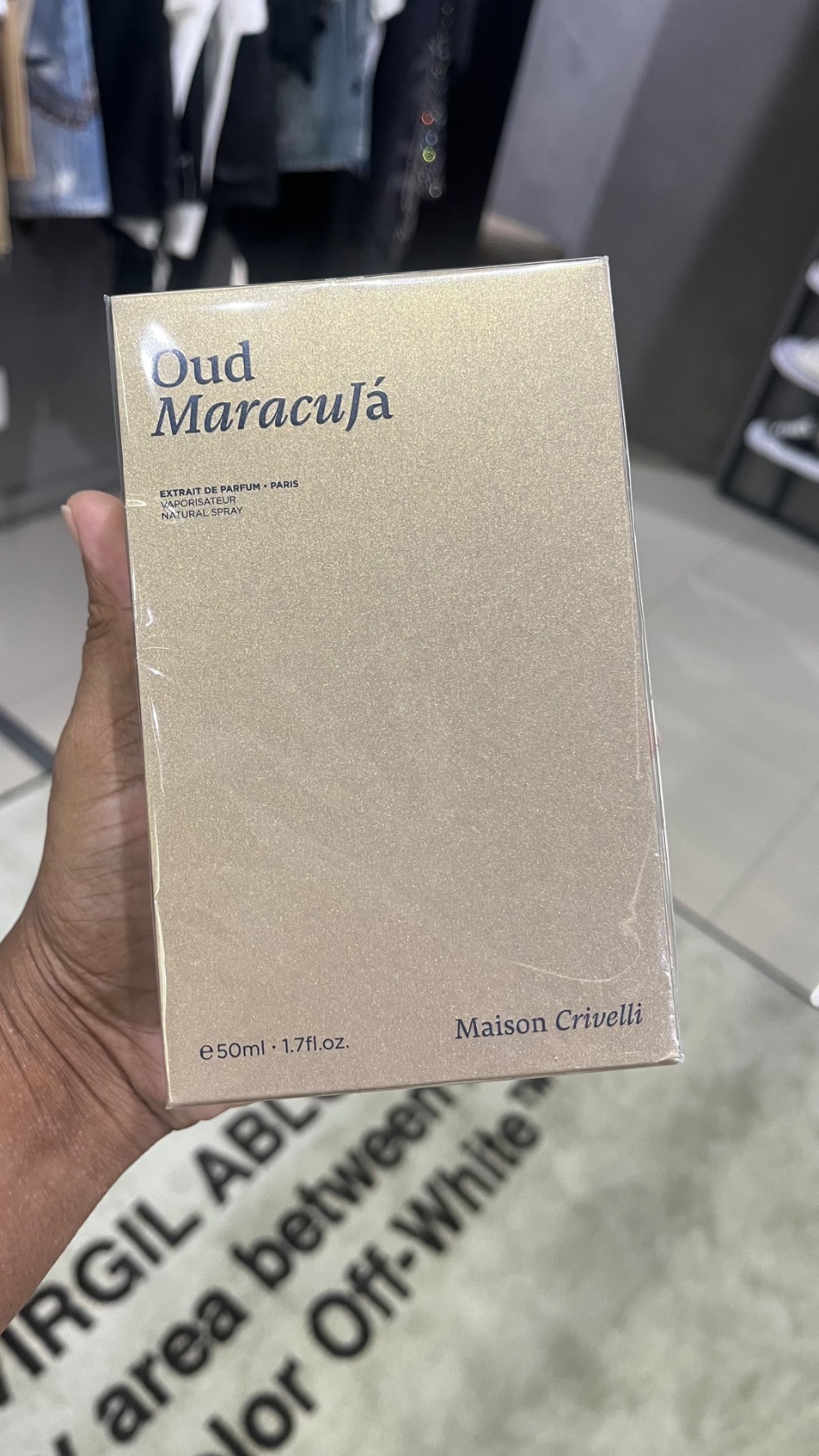 Perfume Maison Crivelli Oud Maracujá 100ml — único, Novo