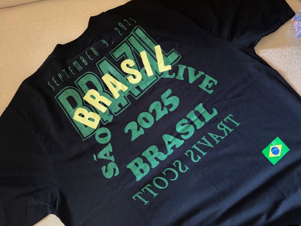 Camiseta Travis Scott Brazil