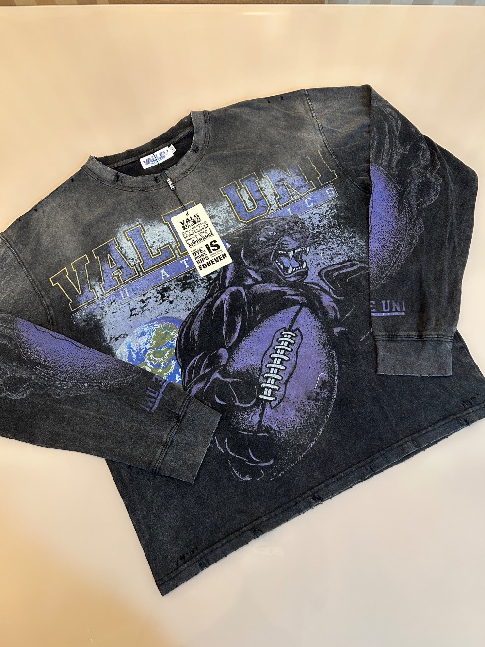 Camiseta Vale Lives Forever Long Sleeve Kountry LS Black