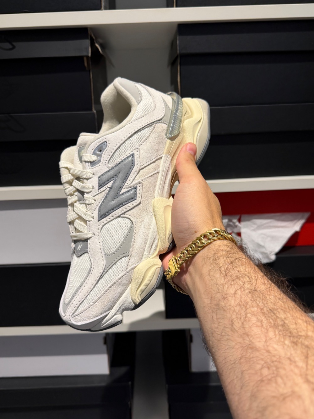 New Balance 9060 Sea Salt Concrete
