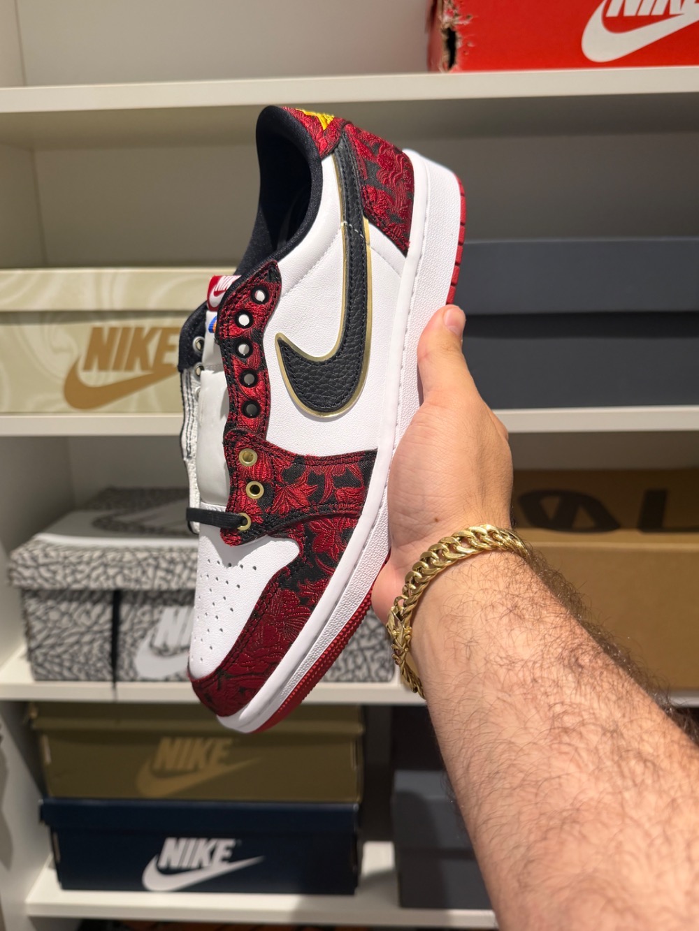 Air Jordan 1 Low Last Dance At The Garden Varsity Red