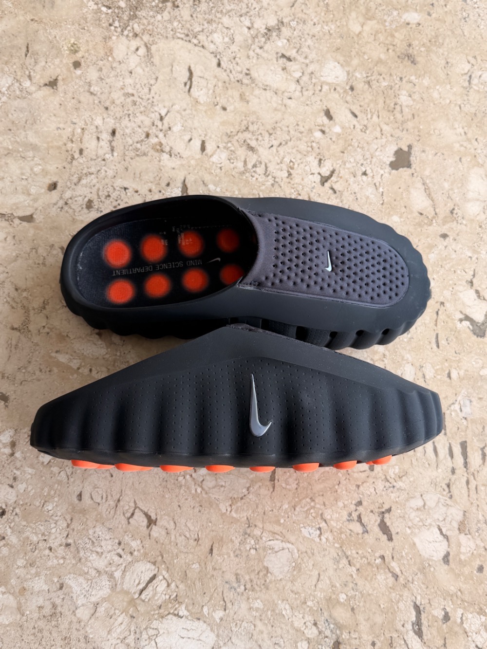 Nike Mind 001 Slide Black Chrome — 43, Usado