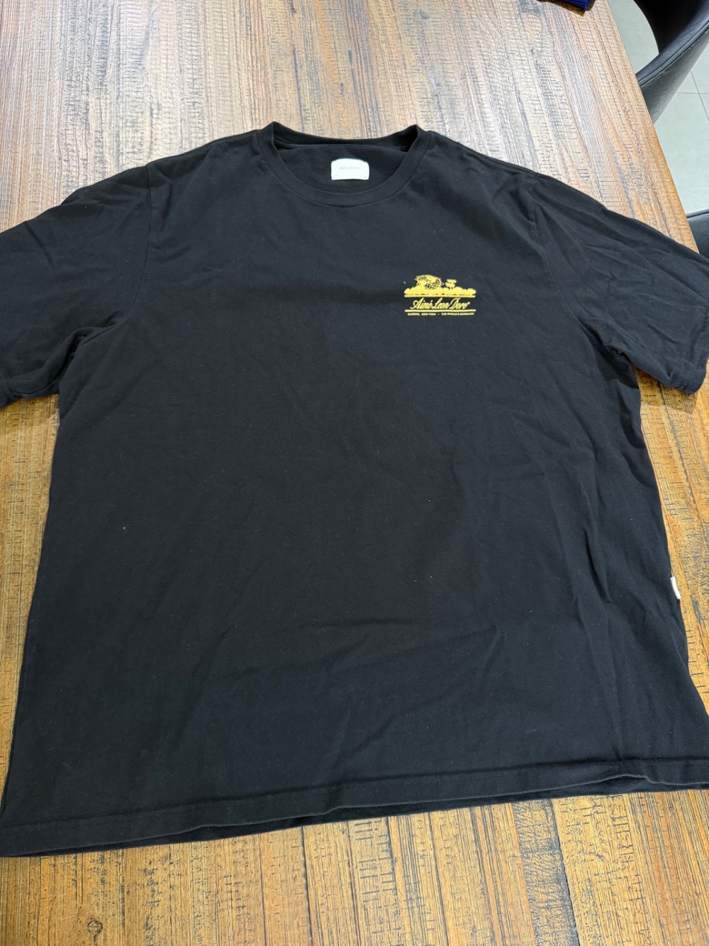 Camiseta Aimé Leon Dore Unisphere Jet Black