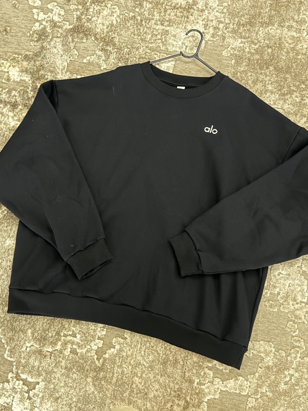 Moletom Crewneck Alo yoga logo