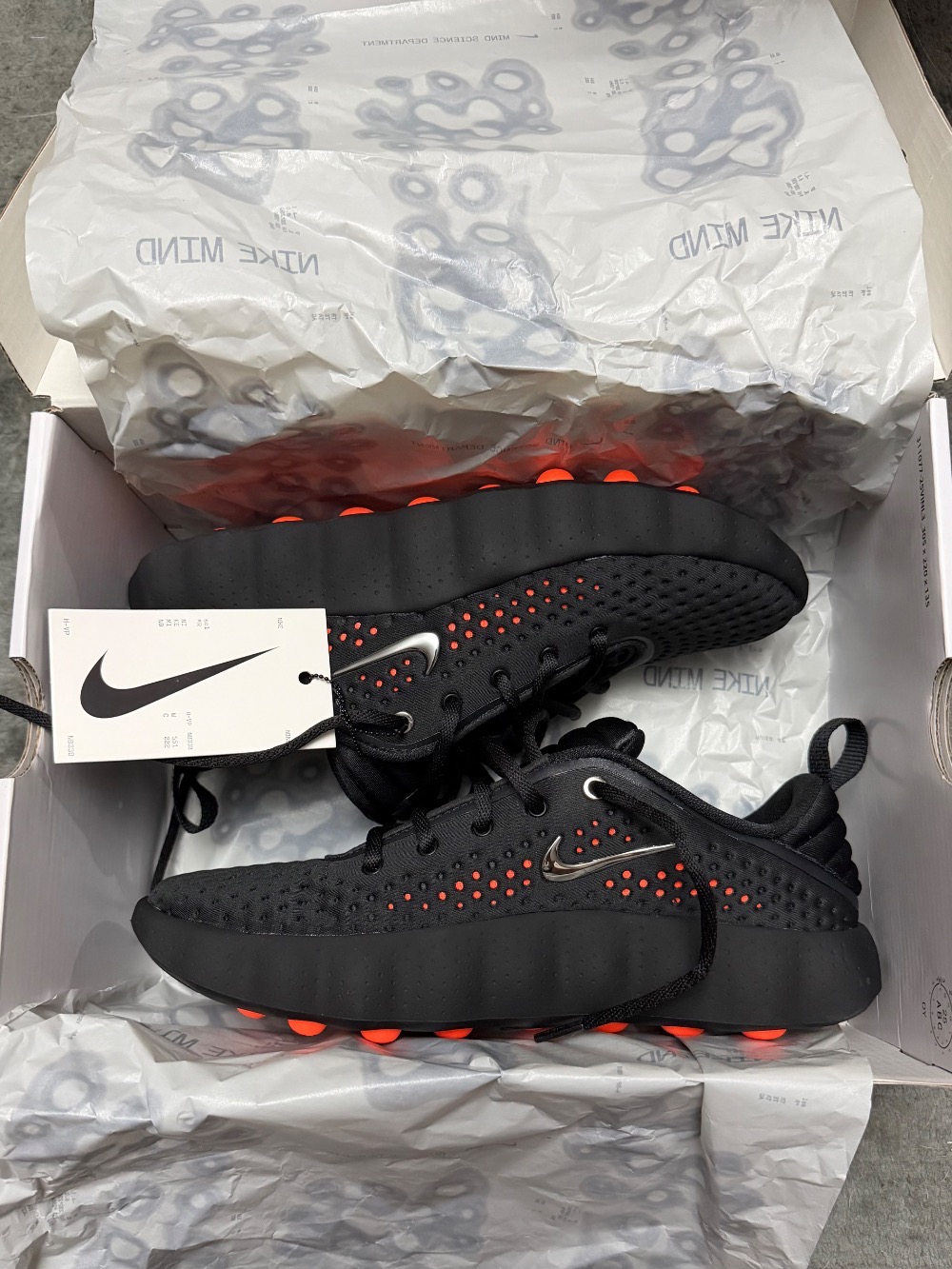 Nike Mind 002 Black Chrome Feminino — 39, Novo