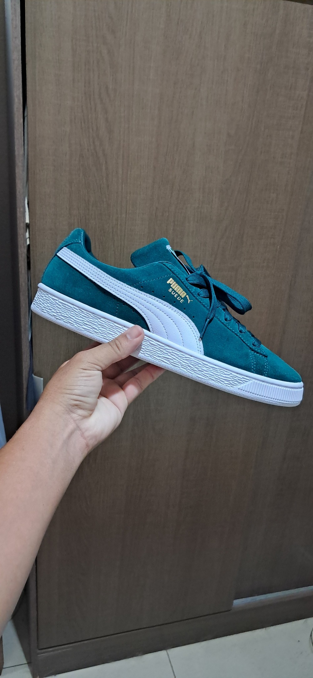 Puma Suede Classic "Green/White"