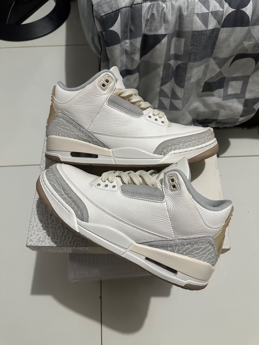 Air Jordan 3 Craft Ivory — 42, Usado