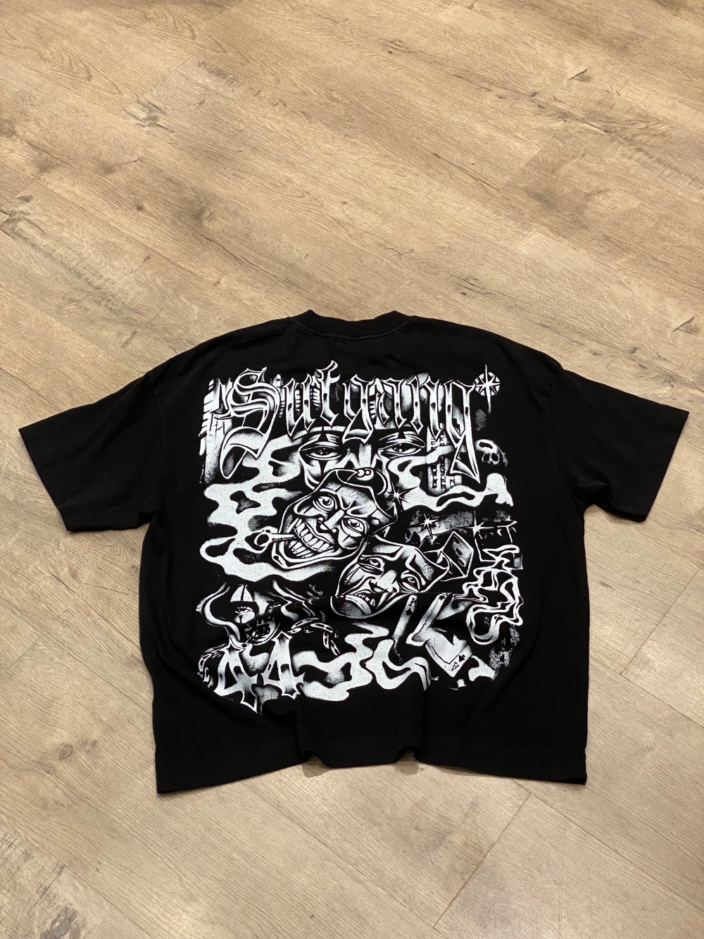 Camiseta Cry Now Sufgang Black