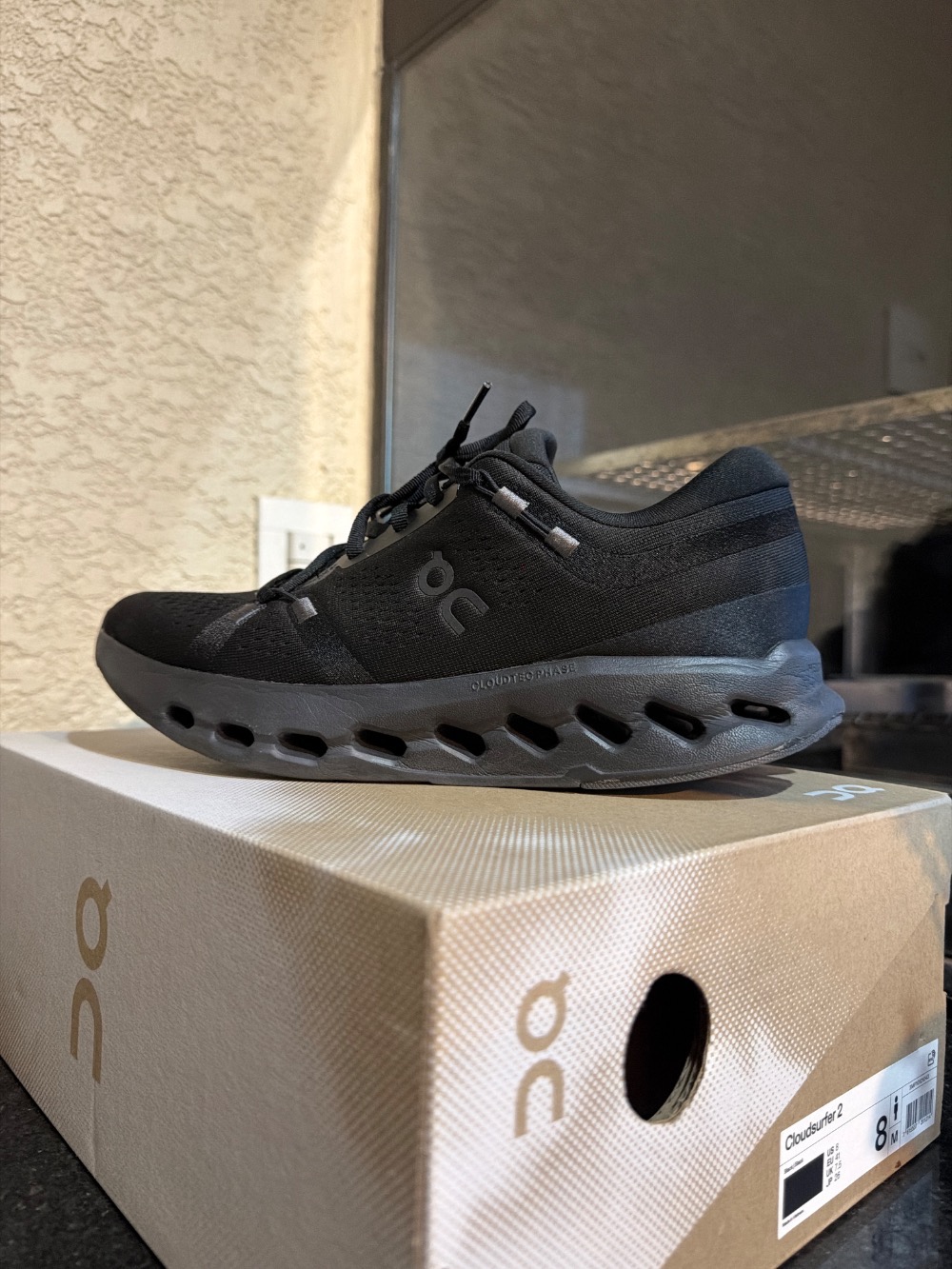 On Running Cloudsurfer 2 Black