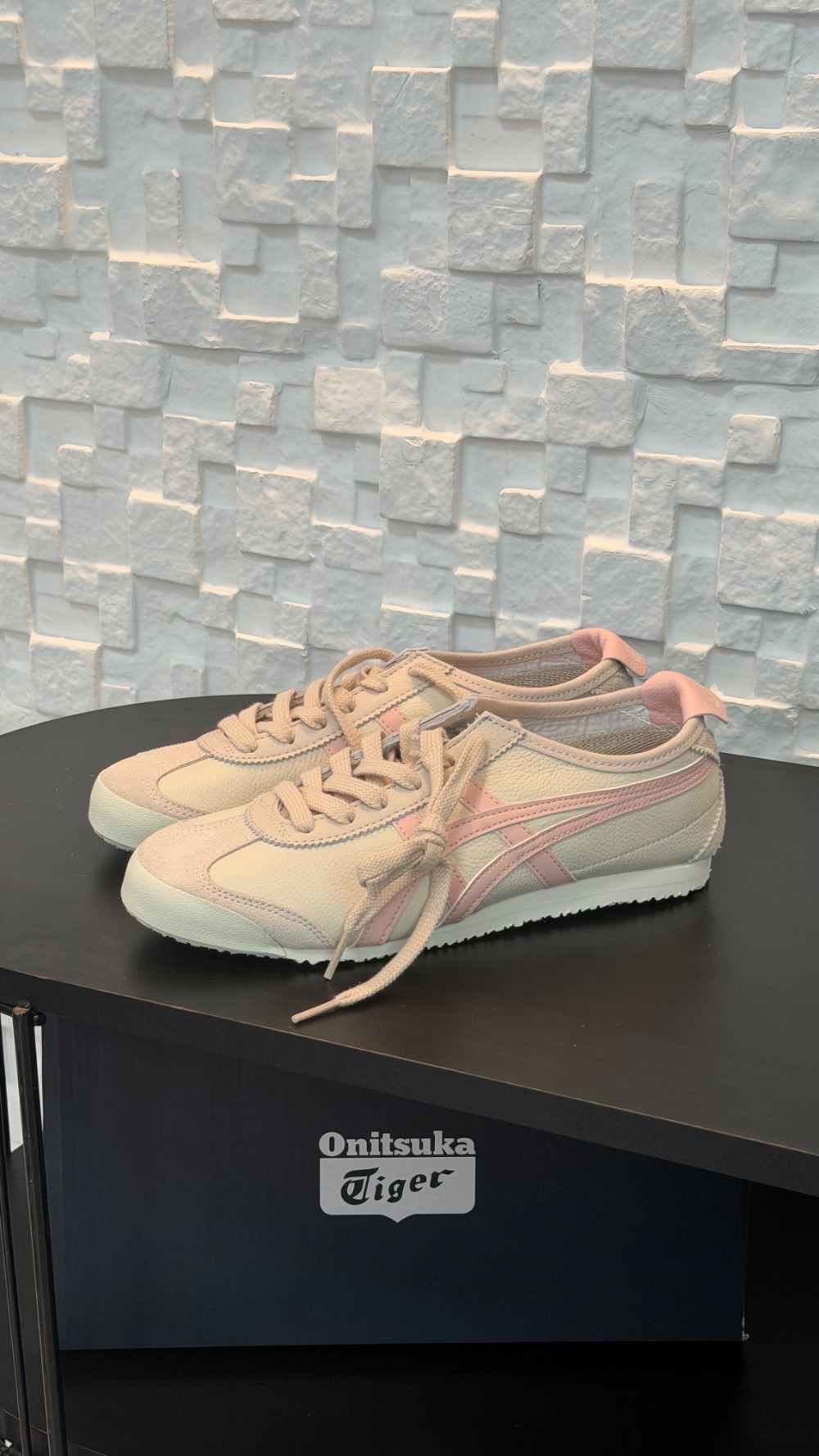 Onitsuka Tiger Mexico 66 Oatmeal Ginger Peach — 35.5, Novo