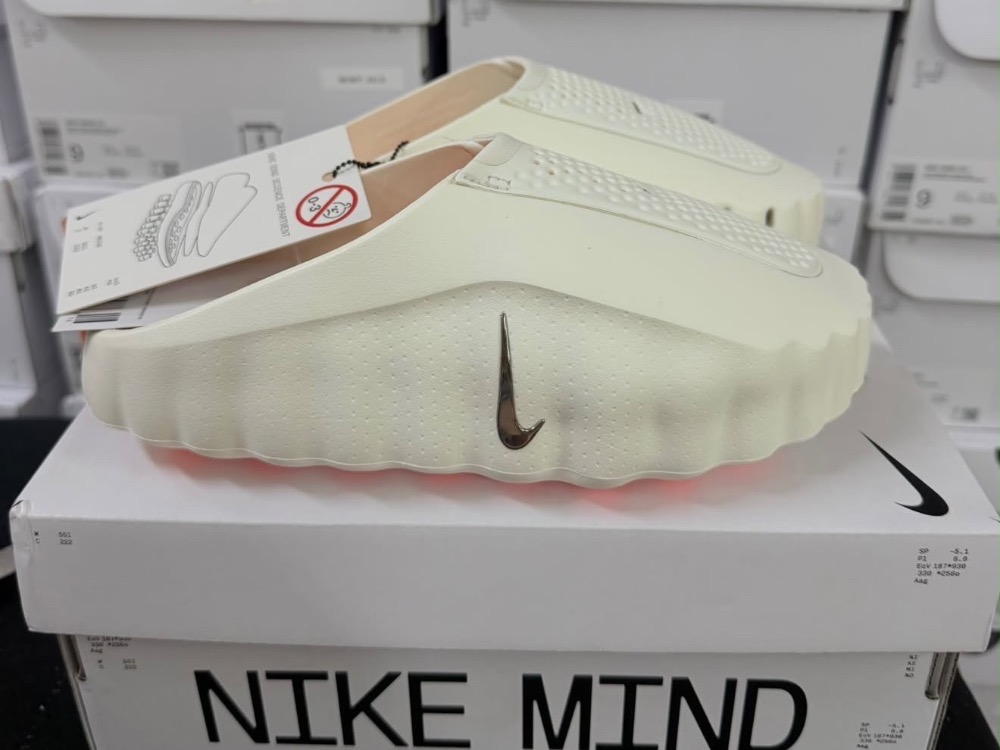 Nike Mind 001 Slide Sail Feminino — 35, Novo