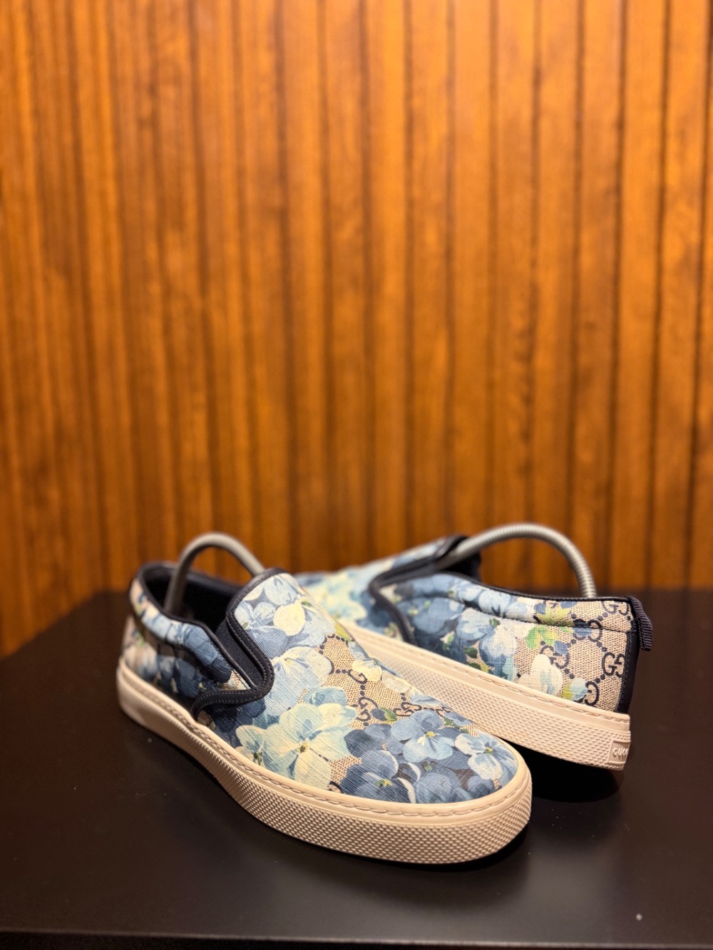 Tênis Gucci Slip On Floral