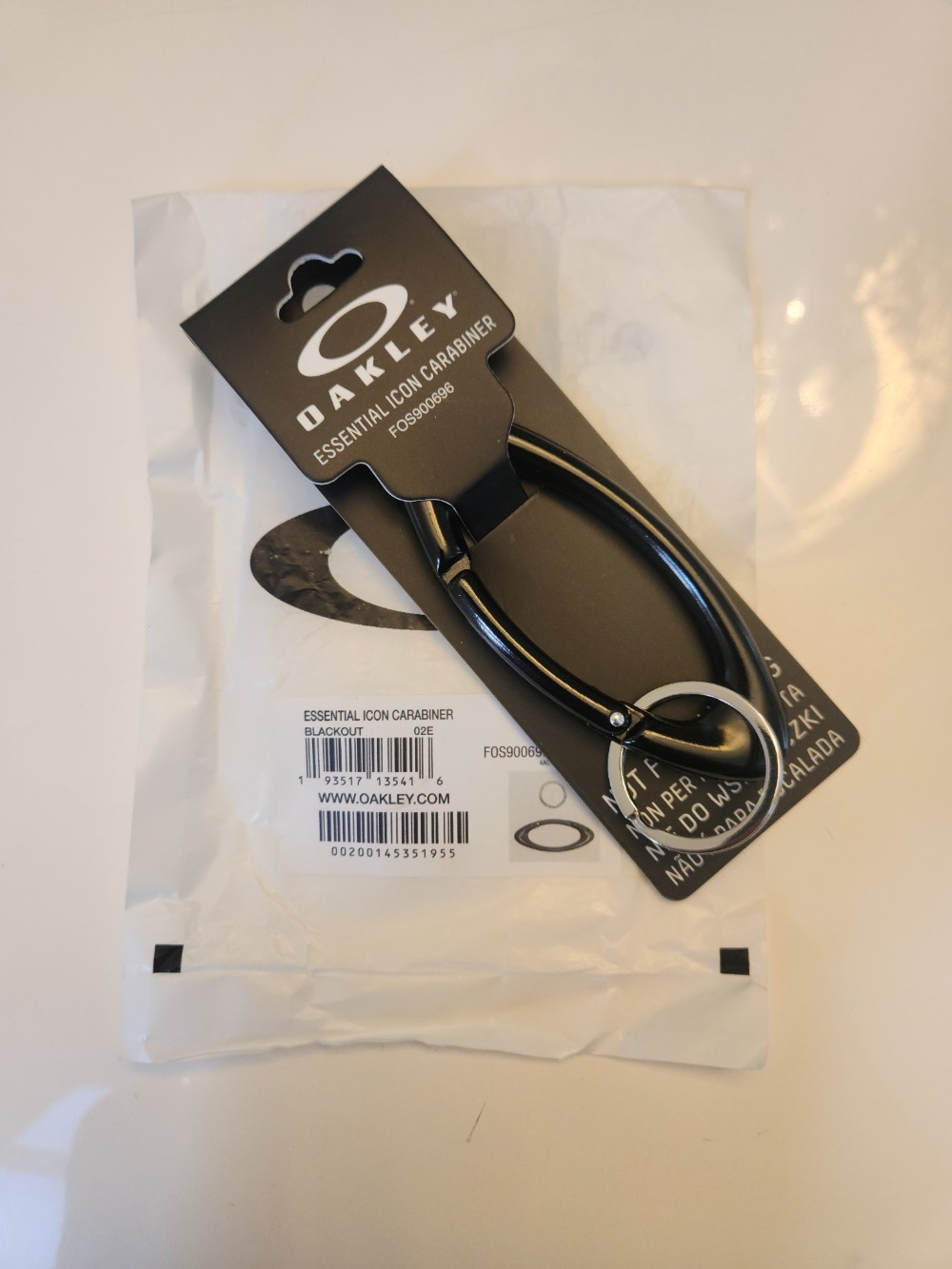 Oakley Essential Icon Carabiner Blackout
